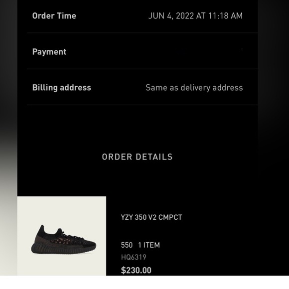 Yeezy 350 V2 CMPCT Slate Carbon - 5 - Picture 3 of 9